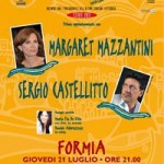 Margaret Mazzantini e Sergio Castellitto insieme anche sul palco, Formia, giovedì 21 luglio, di Nadia Turriziani