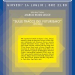 Video-Doc "Sulle tracce del futurismo" 1979-2009, giovedì 14 presso l'Accademia delle belle Arti a Roma