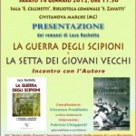 Presentazione de "La setta dei giovani vecchi" di Luca Rachetta, 14 gennaio 2012, Civitanova Marche