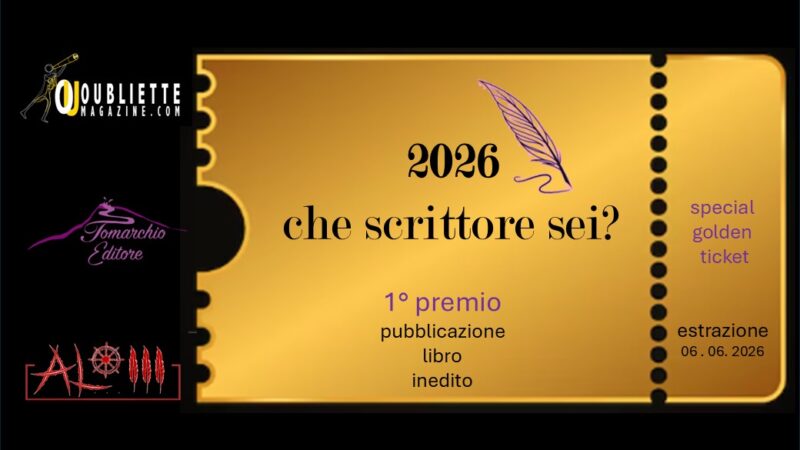 Speciale Tomarchio Editore: “2026 che scrittore sei?”