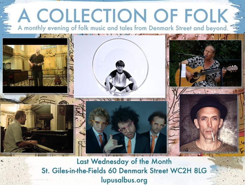 “A Collection of Folk”: live acoustic music in St Giles-in-the-fields, August 31st 2016, London