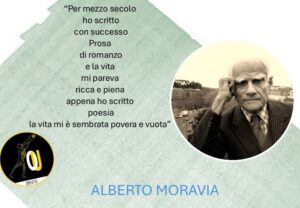 Alberto Moravia citazioni poesie