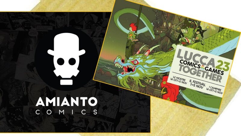 Amianto Comics: novità a colori per il prossimo Lucca Comics & Games