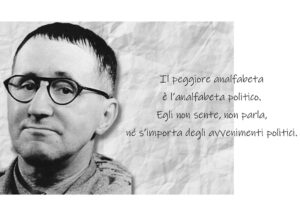 Bertolt Brecht - poesia L'analfabeta politico