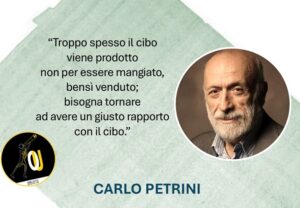 Carlo Petrini citazioni cucina