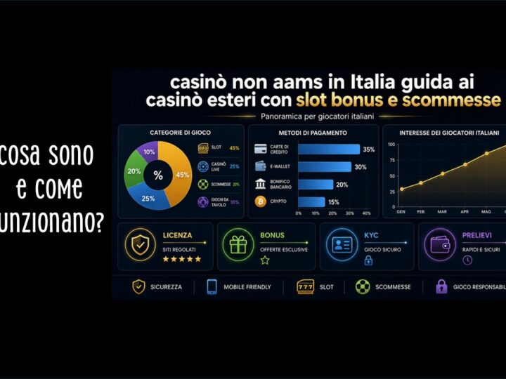 Casinò non aams in Italia guida ai casinò esteri con slot bonus e scommesse