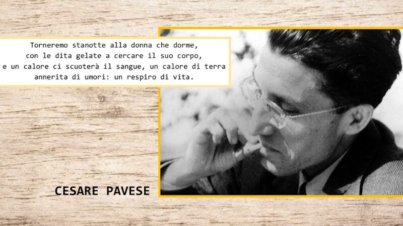 “Piaceri notturni” poesia di Cesare Pavese: ogni odore è un ricordo