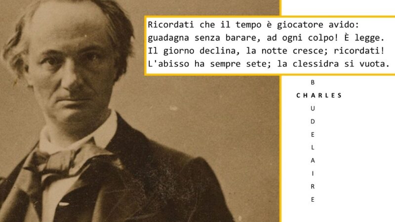 “L’orologio” poesia di Charles Baudelaire: l’ora del divino Caso
