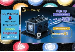 DL Mining estrarre cryptovalute
