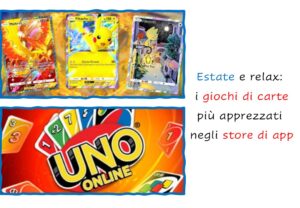 Estate e relax giochi di carte