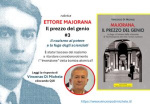 Ettore Majorana nazismo al potere saggio di Vincenzo Di Michele Ettore Majorana nazismo al potere saggio di Vincenzo Di Michele