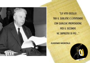Eugenio Montale poesie La vita oscilla