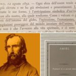“Diario intimo” di Henri-Frédéric Amiel: l’uomo d’ingegno e l’uomo di genio – agosto 1852/1859