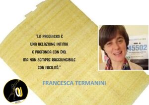 Francesca Termanini citazioni preghiera Francesca Termanini citazioni preghiera
