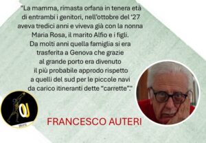 Francesco Auteri citazione Il tram di velluto