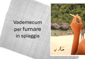 Fumare in spiaggia