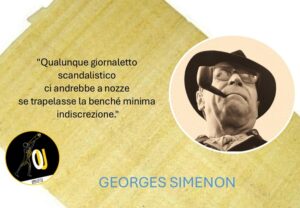 Georges Simenon citazioni La prima inchiesta di Maigret