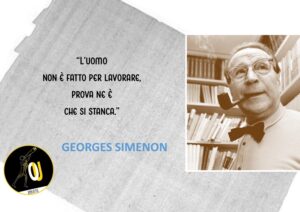 Georges Simenon citazioni lavoro