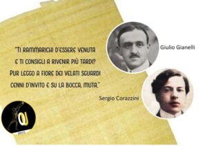 Giulio Gianelli poesia Sergio Corazzini Giulio Gianelli poesia Sergio Corazzini
