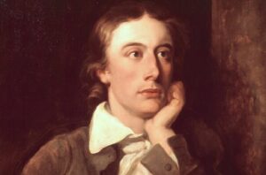 John Keats - particolare del ritratto da William Hilton