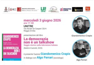 La democrazia non è un talkshow presentazione libro