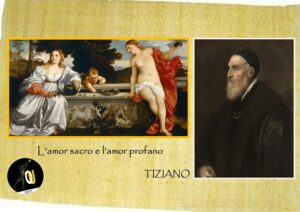 L'amor sacro e l'amor profano - Tiziano autoritratto