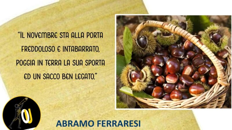 “Novembre” filastrocca di Abramo Ferraresi: le castagne per i bambini