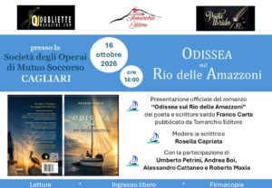 Odissea sul Rio delle Amazzoni presentazione Cagliari