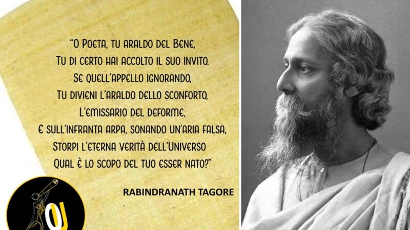 “Nella pura luce della prim’alba” poesia di Rabindranath Tagore: m’apparve l’Universo