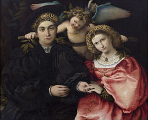 Ritratto di Marsilio Cassotti e della sua sposa Faustina di Lorenzo Lotto