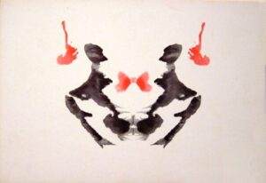 Rorschach blot 03 - Photo by Wikipedia