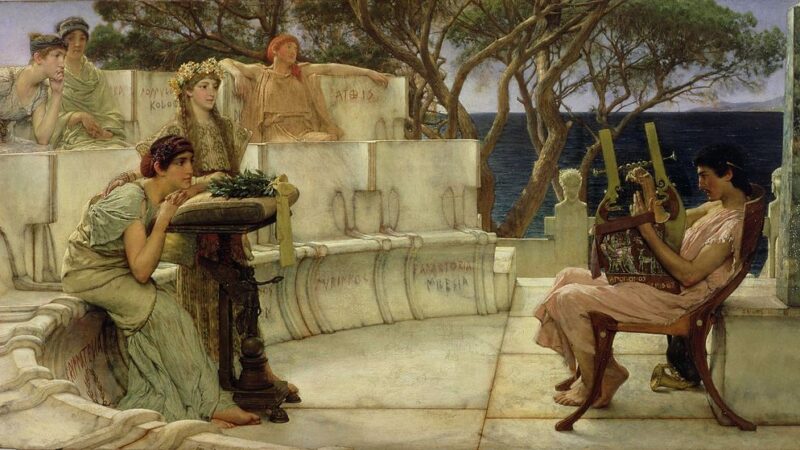 Le métier de la critique: Saffo, la poetessa devota ad Afrodite e prediletta da Apollo