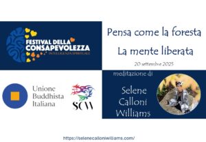 Selene Calloni Williams Festival della Consapevolezza La mente liberata