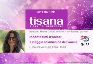 Tisana Fiera del Benessere Selene Calloni Williams Tisana Fiera del Benessere Selene Calloni Williams