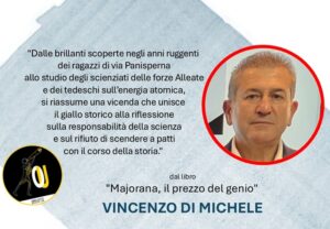 Vincenzo Di Michele citazioni Majorana il prezzo del genio Vincenzo Di Michele citazioni Majorana il prezzo del genio