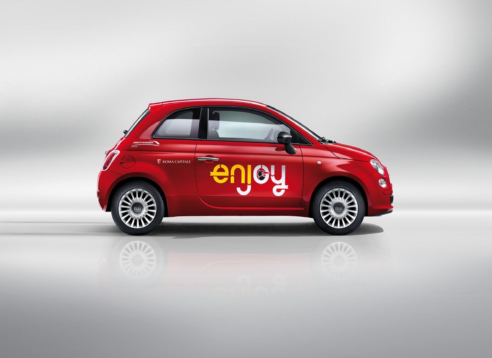 “enjoy”, il progetto di Car Sharing di eni: 300 auto disponibili a Roma