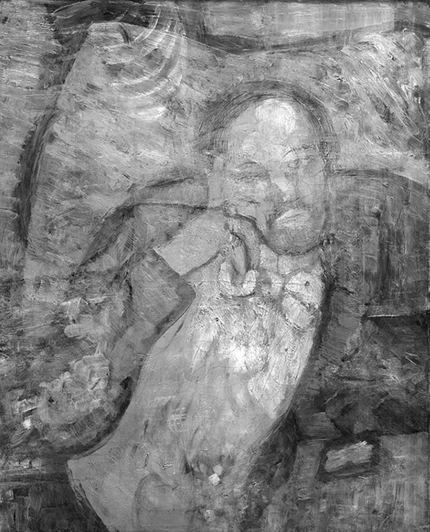 “La Stanza Blu” di Pablo Picasso: dietro il celebre dipinto si nasconde un uomo barbuto in atteggiamento pensoso